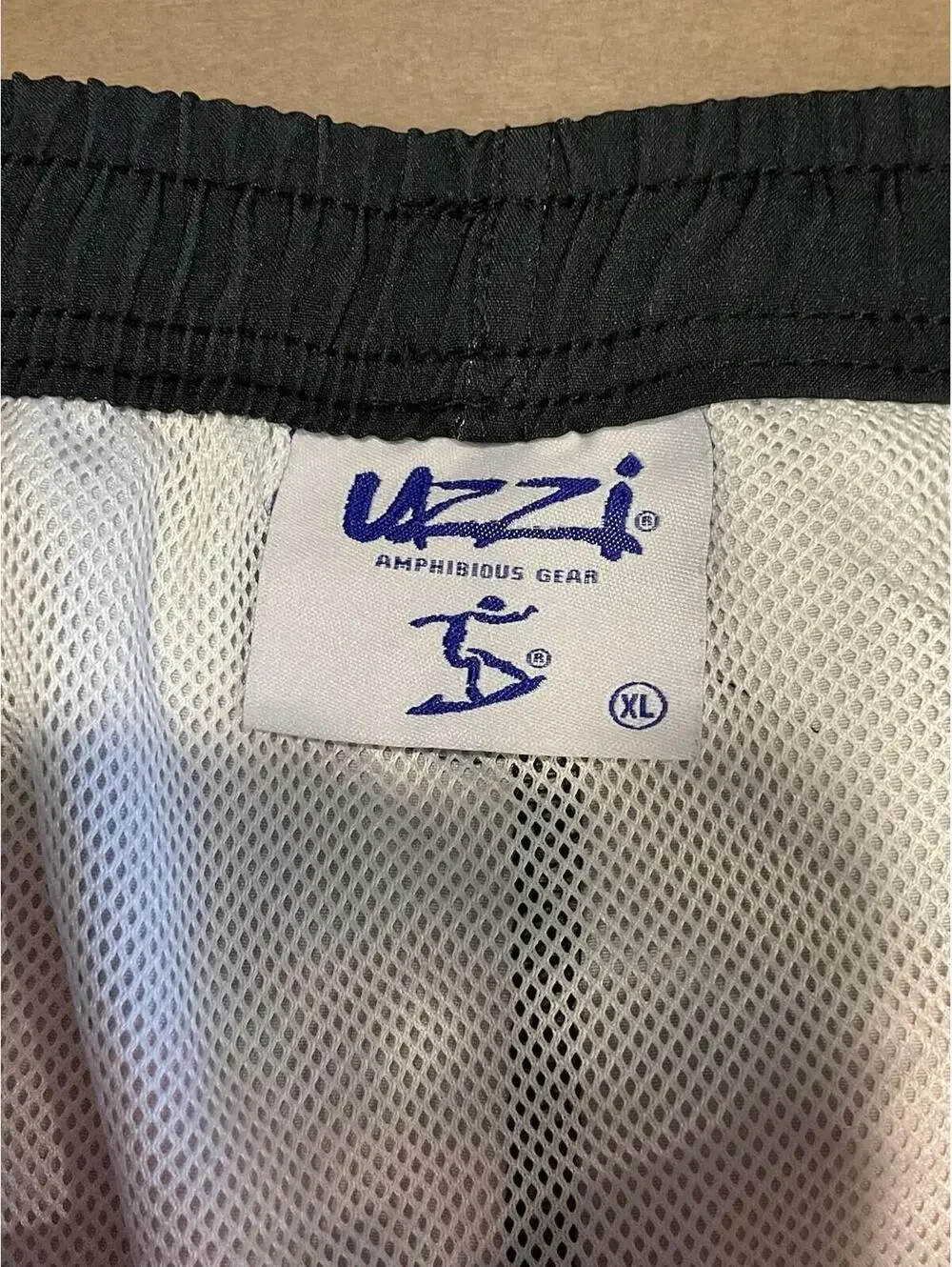 UZZI Amphibious Gear Mens Swim Trunks W/liner And Pockets Size XL